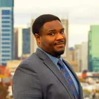 Nick Poole, SEO Specialist, on a Baltimore rooftop